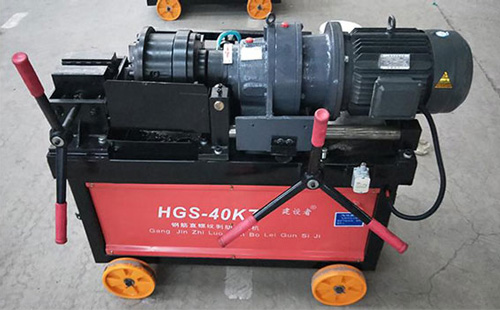 全自動鋼筋滾絲機怎樣調試